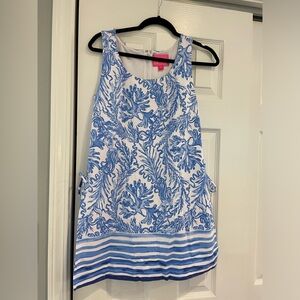 Lily Pulitzer dress with shorts underneath. Size 4